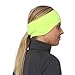 TrailHeads Womens Ponytail Headband - Moisture Wicking Hair Headband for Running, Winter, Workout - Athletic Headband Women - Hi-Vis