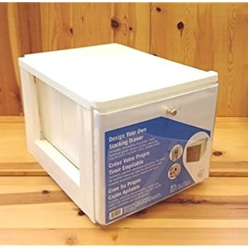 Amazon Com Iris Stacking File Storage Drawer With Insert 1 Pack