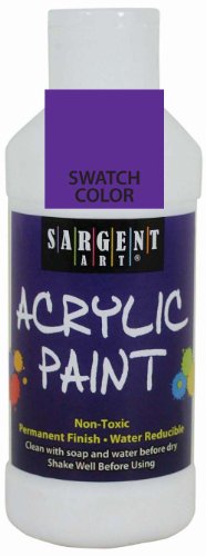 Sargent Art 22-2342 8-Ounce Acrylic Paint, Violet