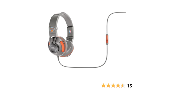 Amazon.com: JBL S300 New York Knicks Premium On-Ear Stereo Headphones with  Universal Remote : Electronics