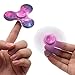 TOLOCO Spinner Fidget Toy Hand Spinner Camouflage,for ADHD EDC Hands Killing Time (S9-Purple sky)