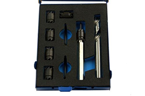 Bergen 9PC SPOT Weld Cutter & Drill Set B2599