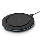 ZeeHoo Fast Wireless Charger, 【7.5W】 1.5X Faster Wireless Charging for iPhone X/8/8 Plus,【10W】 2X Faster Wireless Charging for Samsung S9/S9+/S8/S8+/Note 8/S7/S7 Edge