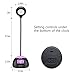 DreamSky Small Alarm Clock with Desk Lamp, 7 Colors Changing Mood Light, USB Port for Cellphone Charging, Snooze, Outlet Powered with DC Adapter Included, Batery Backup.