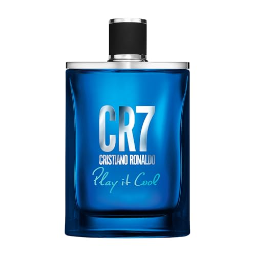 Cristiano Ronaldo CR7 Play It Cool Set de Regalo - Perfume Casual para Hombres - Spray Corporal y Gel de Ducha Revitalizante con Aroma Fresco - 3 pz