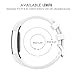 MoKo Fitbit Charge 2 Band, Soft Silicone Adjustable Replacement Sport Strap Band for 2016 Fitbit Charge 2 Heart Rate + Fitness Wristband, Wrist Length 5.70