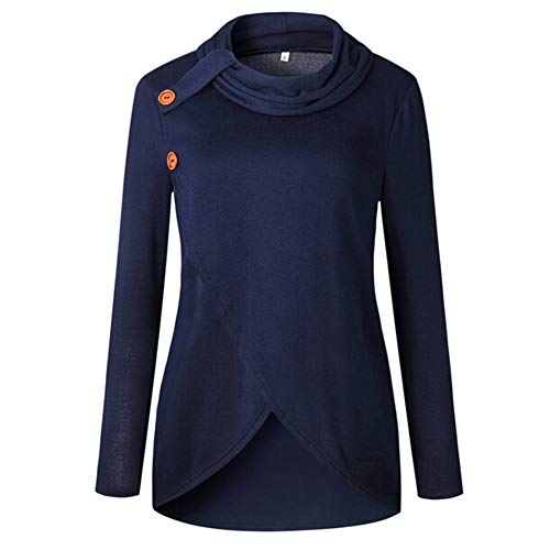 image for GOVOW Women Autumn Coat Winter Long Sleeve Casual Loose Solid Sweatshi