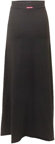 hardtail long denim skirt