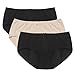 Hesta Women's Organic Cotton Period Menstrual Sanitary Protective Panties Underwear / 3Pack