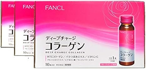 Amazon ファンケルfancl ディープチャージ コラーゲン ドリンク 50ml 30本 ファンケルfancl コラーゲン