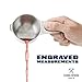 Professional Stainless Steel Measuring Cups and Spoons Set: 13 Pieces - 7 stackable cups AND 6 narrow spoons