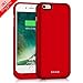 iPhone 6S Plus/6 Plus Battery Case [6800mAh], Gixvdcu Portable Protective Charging Case for iPhone 6Plus, 6S Plus Extended Juice Pack Charger Ultra Slim - Red