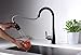 Purelux Kitchen Faucet Oil Rubbed Bronze, Sweep Blade Function Single Handle 3 Setting Kitchen Sink Faucets with Pull Down Sprayer Fits 1 or 3 Hole Installation