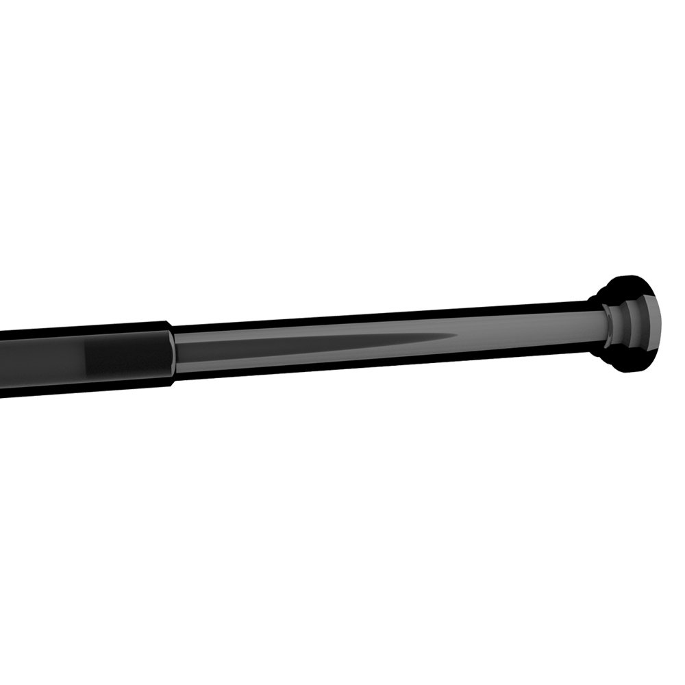 Fix Rod Extendable Rod Between 2 Walls, Metal, Black, 60 à 90 cm