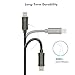 [Metal iPhone Charger] iClever BoostLink iPhone Charger Cable/Apple MFi Certified Cable, 3.3ft Metal Braided Lightning to USB Cable for iPhone X/ 8/ 8 Plus/ 7/ 6s/ 6s Plus/ 6/ 5s, iPad Air/ Mini/ Pro