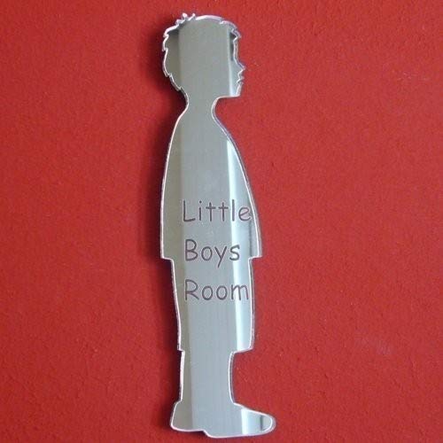 Little Boy's Room Mirror 45cm x 22cm