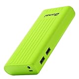 [Upgraded] Bonai Power Bank Stripe 10,000mAh Portable Charger External Battery with Flashlight for Apple iPhone 7 6 Plus 5s iPad mini Samsung Galaxy Smartphones Tablet ZTE (Greenery)