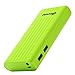 [Upgraded] BONAI Power Bank Stripe 10,000mAh Portable Charger External Battery with Flashlight for Apple iPhone 7 6 Plus 5s iPad Mini Samsung Galaxy Smartphones Tablet ZTE (Greenery)