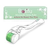 Derma Roller Microneedles for face, 540 Titanium Seamless Micro Needle Roller 0.25mm Cosmetic Needle Skin Care Tool