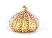 Old World Christmas Ornaments: Sea Urchin Glass Blown Ornaments for Christmas Tree (12254)