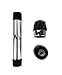 Wine Saver Pump with 2 Vacuum Bottle Stoppers - Rubber Stopper Storage - Cork Bottle Saver Set by Aria Wine