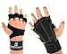 ProFitness Cross Training Gloves with Wrist Support (Black, Large)