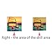 Ingzy 5D Diamond Painting Kits Full Drill Cup Beach, DIY Cross Stitch Round Rhinestone Embroidery Arts Craft for Home Wall Decor- Ocean in The Cup(11.8x11.8in)