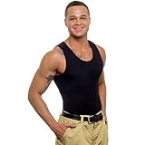 Body Shaper for Men - Slimming Compression Tank Top Shirt by Ross Michaels