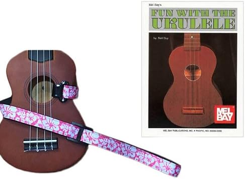 Masterstraps - Correa para ukelele con diseño de flores ...