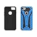 Zizo Static Series for iPhone 7/8 Case, Military Grade, Drop Tested, Built-in Kickstand, Blue & Black