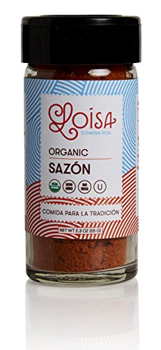 Loisa SazÃ³n & Adobo Seasoning Variety Pack, Contains 2 Adobo & 1 SazÃ³n Seasonings, USDA Organic, Non-GMO, No-MSG, No Preservatives, No Artificial Coloring, No Artificial Flavors