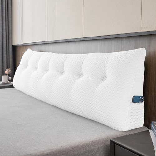 ZOEMO Large Bolster Triangular Headboard Wedge