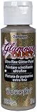 DecoArt Glamour Dust 2-Ounce Champagne Gold Glitter Paint