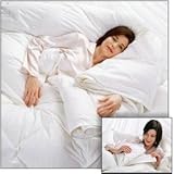 Luxurious DreamTek Equinox ALL SEASON DOWN Comforter Assembled w/ The Smart Snap System so w/a 2nd Purchase the Light Summer Layer Becomes a 2 Layer Winter Comforter Filled w/Pure Hypoallergenic Down