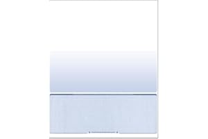 COMPUCHECKS Business Voucher Check Stock - Computer Laser Checks - 1000 Sheets, Check on Bottom, Blue Diamond