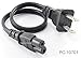 CablesOnline , 1ft 2-Prong Figure-8 Replacement Non-Polarized Computer Power Cord Cable, PC-10701 primary