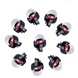 Podoy Primer Bulb for Husqvarna 345 346 350 353 850 Stihl Craftsman Poulan Chainsaw 455 Rancher 460 445 450 435 Replace 503936601(Pack of 10)