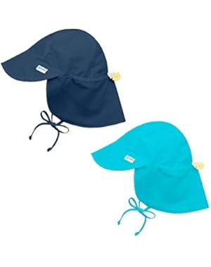 2PK UPF 50+ Sun Protection Flap Sun Hats Baseball Brim Hat Beach Hat Navy