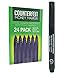 Counterfeit Pens - Money Detector Markers - Detects Fake Counterfeit Bills (24pack)