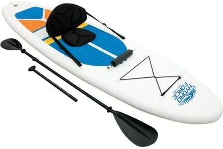XISXI Bestway HydroWave 10'4" White Cap 2-in-1 Stand-Up Paddleboard and Kayak , 2-in-1 stand-up paddleboard with removable seat