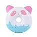 Solvang Kawaii Cute Turtle Squishies Jumbo Slow Rising Soft Scented Toys Squishy Stress Reliever Kids Adult Gift (1PCS Panda Donuts Random Color)