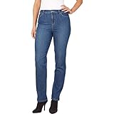 Gloria Vanderbilt Women's Amanda Tapered Leg Jean in Medium Blue Wash