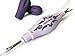 Smartneedle Stitch Ripper, Undo Double Tip Seam Ripper for Embroidery, Sewing, Art and Craft Projects, 2-in-1 Japanese Harden Steel Ergonomic Seam Ripper with Protective Caps, Thread Unpicker, Purple