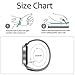 Kartice Compatible Gear S3 Band,Galaxy Watch (46mm) Bands,22mm Milanese Loop Stainless Steel Strap Wrist Replacement Band for Samsung Gear S3 Frontier/Gear S3 Classic Smart Watch (Black)