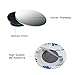 POMFW Blind Spot Mirror, 2 inch Rearview Convex Side Mirrors for Cars SUV Truck Van Stick on 3M Adhesive, Rear View HD Glass Frameless Sway Rotate adjustable Wide Angle 2PCS (Round)