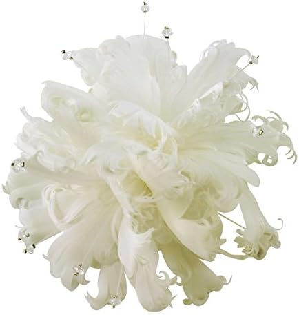 Failsworth Millinery Feather and Diamante Fascinator