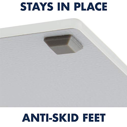 Quartet Glass Desktop Notepad, 9" x 6", Whiteboard, Dry Erase Surface