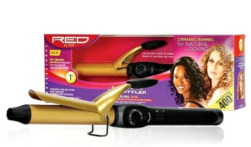 RED HOT STYLER CURLING IRON 1inch #CI05 by Red Kiss