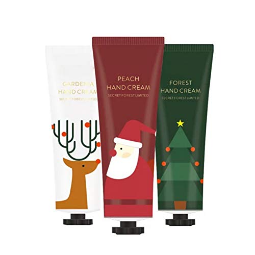 3 Pcs/Set Christmas Hand Cream Moisturizing Nourishing Dry Rough Anti-chapping Smooth Hands Whitening Hand Lotion - Thumbnail 2