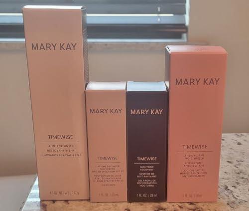 Mary Kay TimeWise 3D Miracle Set - Combination/Oily Skin Moisturizer, Anti-Aging Cream, SPF 30, Natural